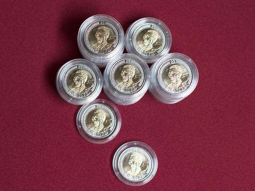 Sealed bag of 2008 Birthday Mandela coins from the SA Mint Individually encapsulated for investors