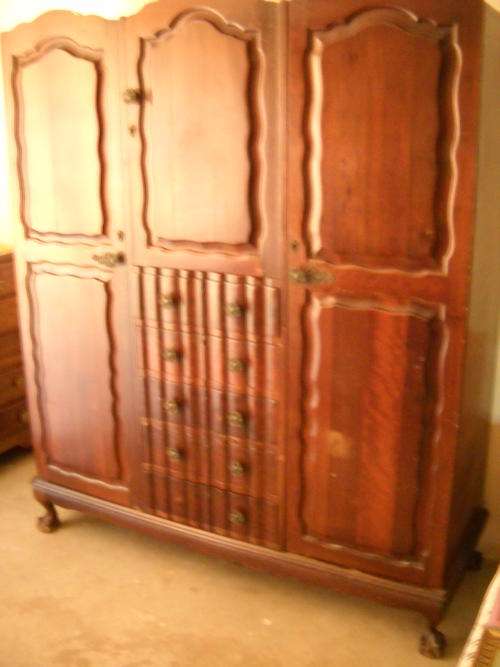Solid Mahogany Cupboard with drawwers