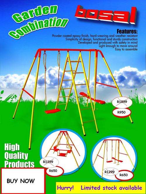 Kiddies 3-in1 Swing set {Jungle Gym}