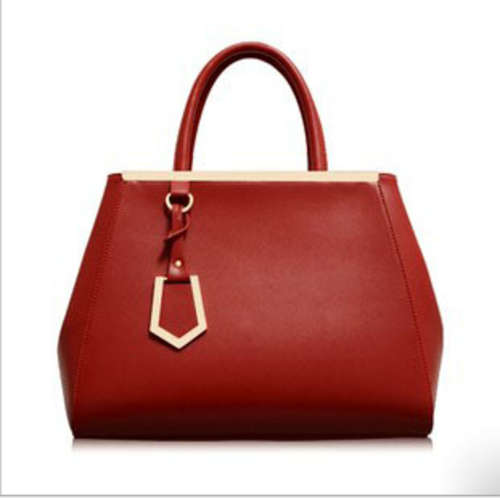 High Quality PU Leather Handbag, loved by office ladies--Red