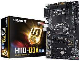 GIGABYTE H110-D3A ATX CRYPTOMINING MOTHERBOARD