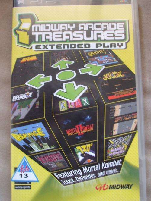 Midway arcade treasures extended play