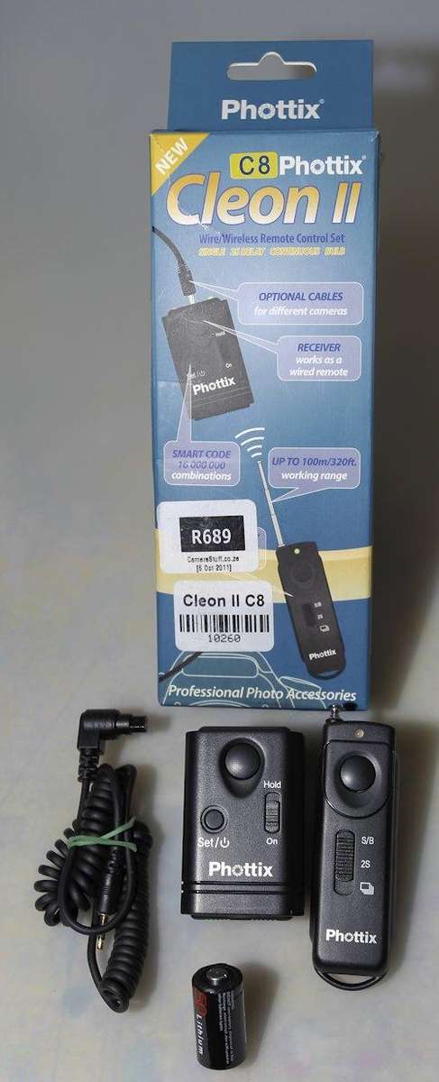 C8 Phottix Cleon II Wireless Shutter Release for Canon