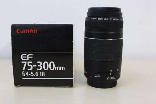 Canon EF 75-300mm f/4-5.6 III Telephoto Zoom Lens