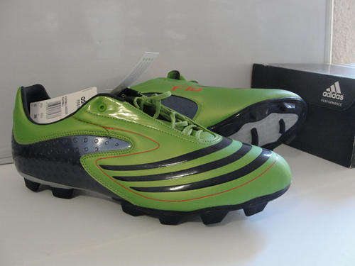 GOT TO GO - ADIDAS F10.8 TRX FG GREEN SIZE UK 12 and a half.