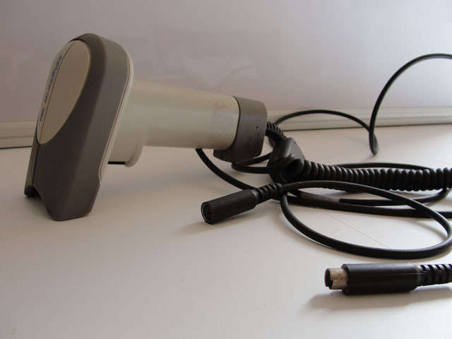 PSC QuickScan 6000 heavy duty Barcode Scanner