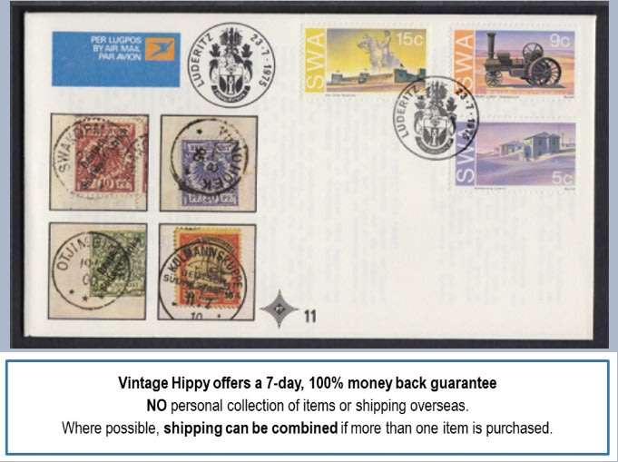 South West Africa First Day Cover, Historic Monuments 1975