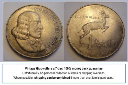 !! R1 START!!  English SILVER R1 of Jan van Riebeeck of 1966