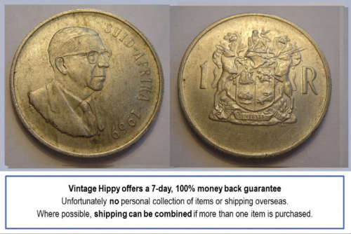 !! R1 START!!  Afrikaans SILVER R1 of Dr. Eben Donges of 1969