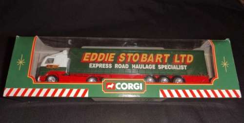 Corgi Eddie Stobart Ltd Express Road Haulage Curtainside Trailer model 59504