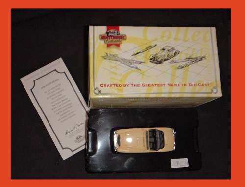 Exclusive Matchbox Collectables: 1956 Austin Healey with Authentication Certificate.