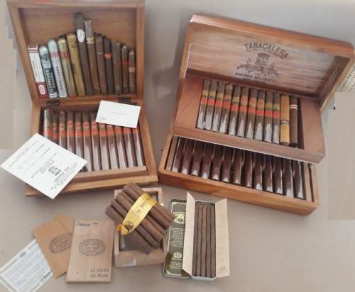 Ministerial gifts: A Collection of Close to 100 cigars presented to a former SA Finance Minister.
