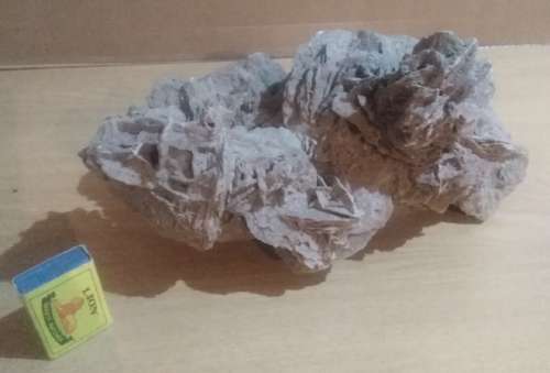 A piece of solid Desert Rose Chrystals (Gypsym)