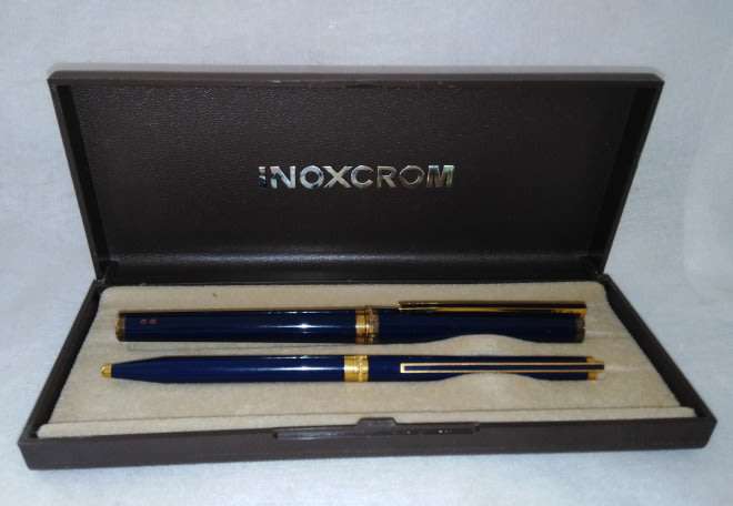 Horwood Pen Collection:  ST Dupont Fountain Pen (18kt gold nib) and Ball Point Pen set