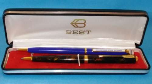 Horwood Pen Collection: Two pens (not a set) - including a Parker and JSE Promotional Pen