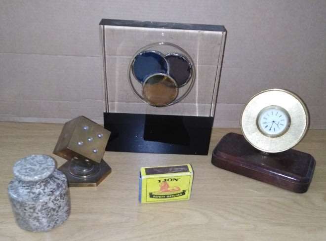 A Collection of Paperweights