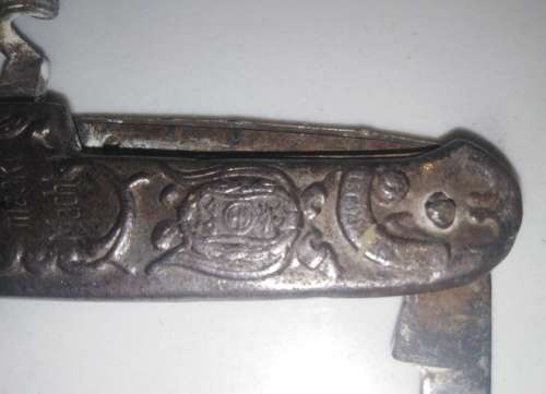 Pres. Paul Kruger and Christian de Wet Pocket Knife made by PANDA