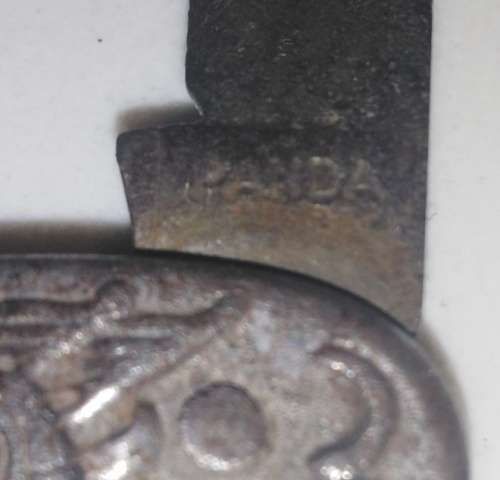 Pres. Paul Kruger and Christian de Wet Pocket Knife made by PANDA