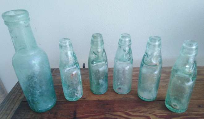 Collection of 6 Vintage Bottles