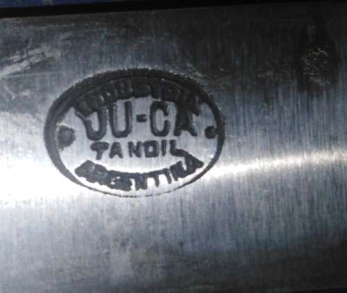 A Decorative Boxed Gaucho Knife and Sheath from Argentinia