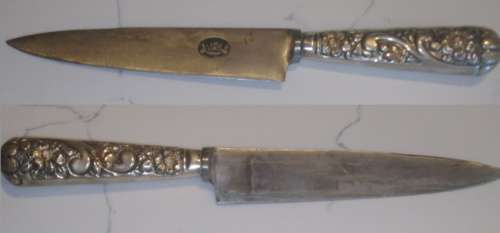 A Decorative Boxed Gaucho Knife and Sheath from Argentinia