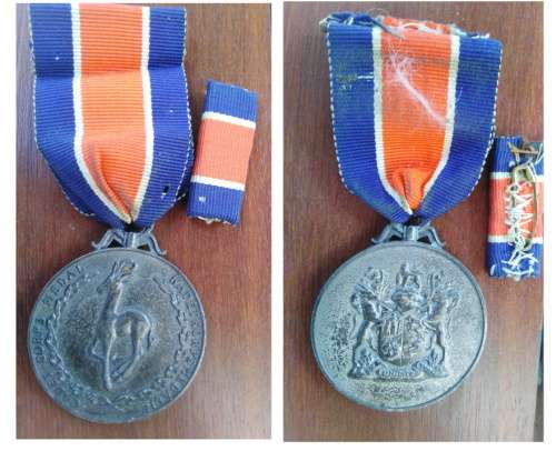 SA Cadet Corpse Full Size Medal (numbered)