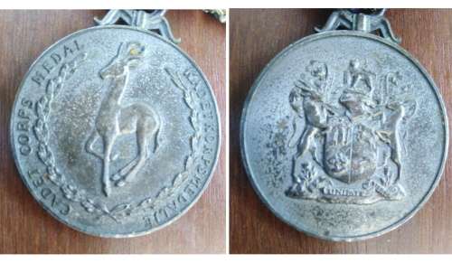 SA Cadet Corpse Full Size Medal (numbered)