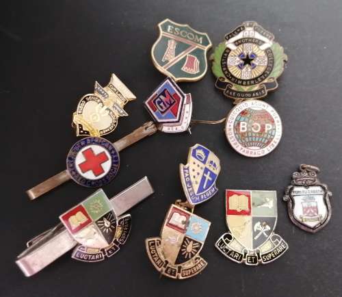Collection of 77 Lapel Badges/Pins/Tie Pins  Including some from Transvaal Rugby (1953 -1982)