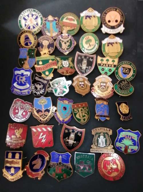 Collection of 77 Lapel Badges/Pins/Tie Pins  Including some from Transvaal Rugby (1953 -1982)