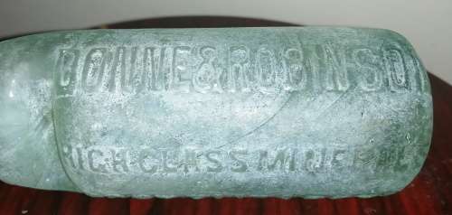 Vintage Codd bottle  Donne and Robinson Standard Mineral Waters