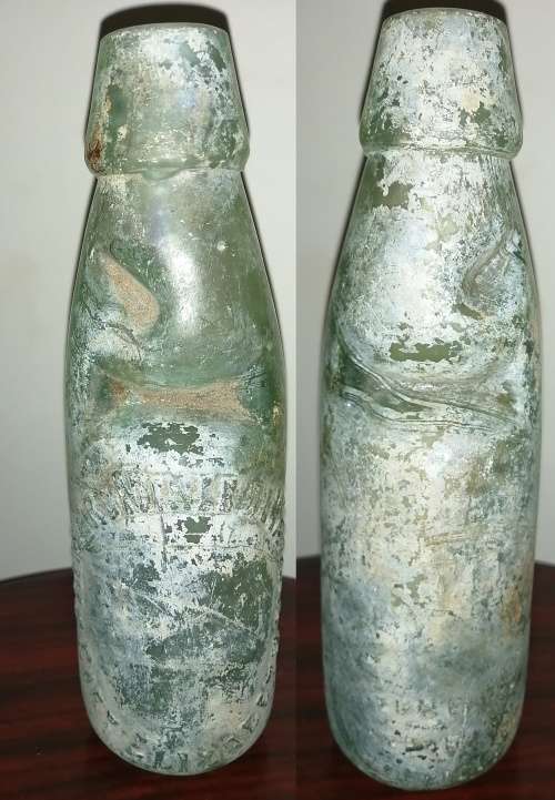 Vintage Codd Bottle  Standard Mineral Waters  Port Elizabeth