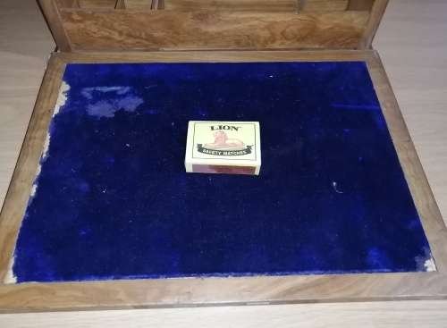 Antique Portable Writing Desk  some restoration required