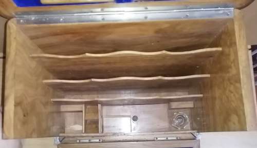 Antique Portable Writing Desk  some restoration required