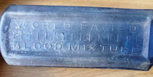 Vintage bottles: Woodward Nottingham and Lincoln and Clarkes Bloodmix