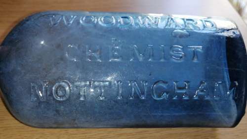 Vintage bottles: Woodward Nottingham and Lincoln and Clarkes Bloodmix