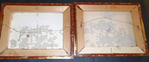 Six Vintage Items including a Staffordshire Bone China Commemorative plate finished in 22 ct