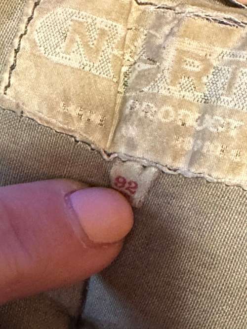 RHODESIA CAMO FIREFORCE/BATTLE VEST - Made NORTH - Size 92cm - RARE