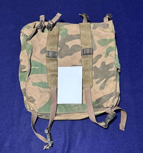 SA SPECIAL FORCES RECCE Pat 90 Cabbage Patch Camo Dems Bag - Signed by Operator