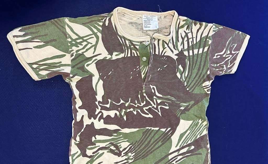 Rhodesian Camo T-Shirt - Manufacturers Equity Clothing - Size Small