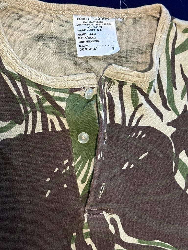 Rhodesian Camo T-Shirt - Manufacturers Equity Clothing - Size Small