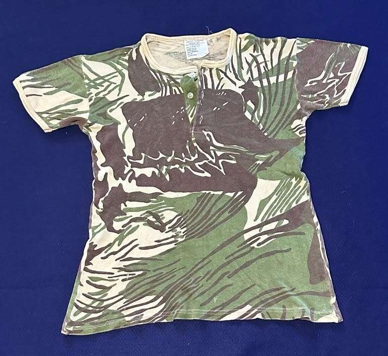 Rhodesian Camo T-Shirt - Manufacturers Equity Clothing - Size Small