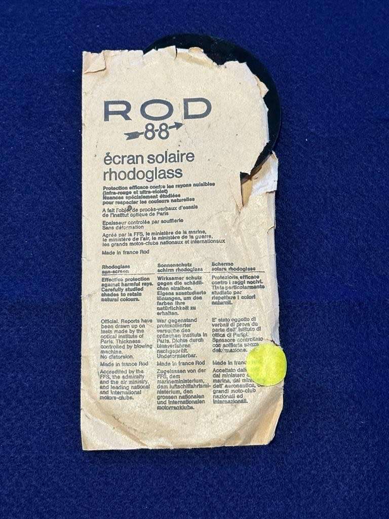 SA SPECIAL FORCES RECCE FREEFALL Rhodoglass Goggle Lenses - Spare set in original packaging