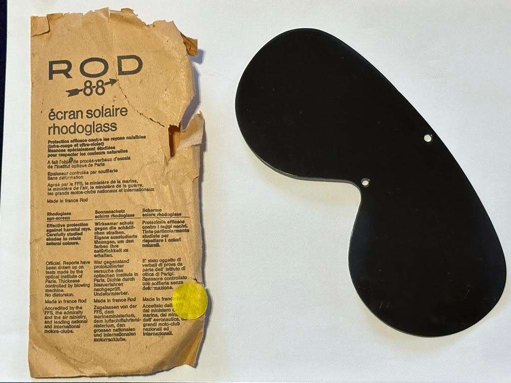 SA SPECIAL FORCES RECCE FREEFALL Rhodoglass Goggle Lenses - Spare set in original packaging