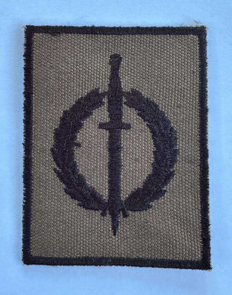 SA Special Forces Operator Qualification Badge Embroidered on Nutria