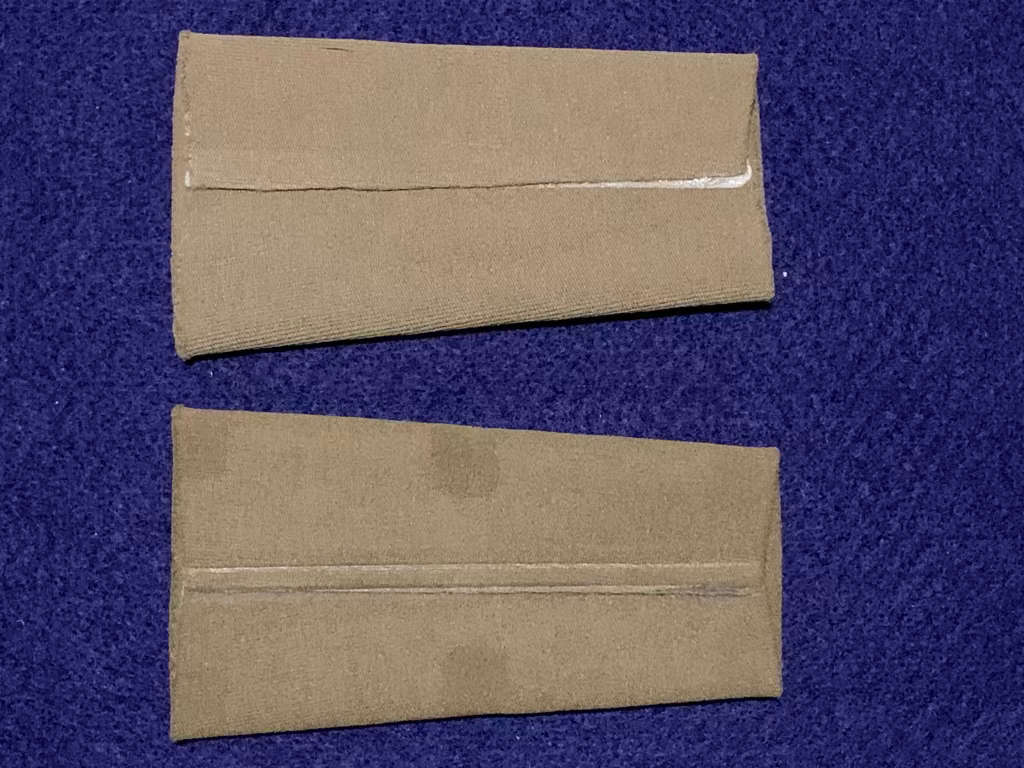 SA Army Commandant Tupper Sleeve with Sewn on Rank, Embossed Type - 1 Pair