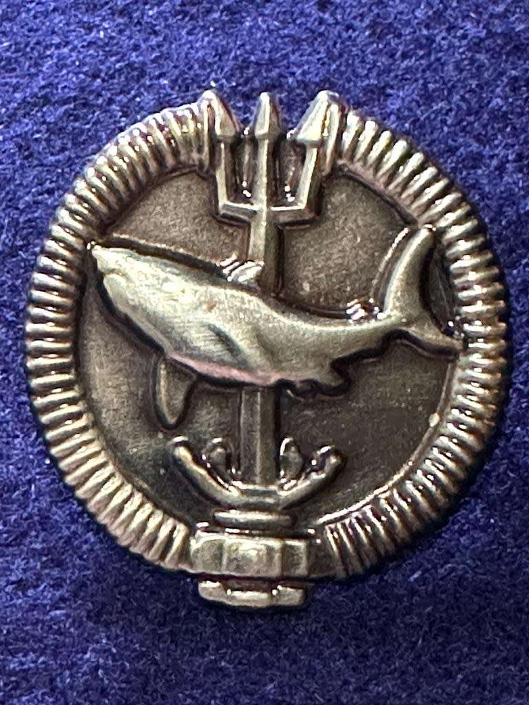 SA Army Special Forces - Attack Diver Chrome Proficiency Badge - Full Size