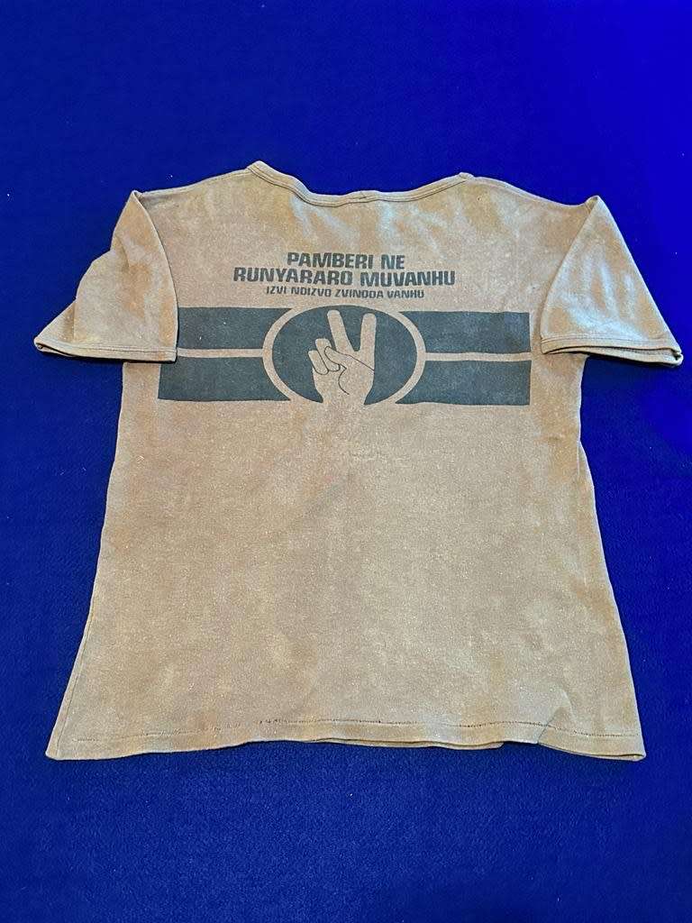 Rhodesian PFUMO REVANHU Auxiliary Security Forces T-Shirt - Size Large