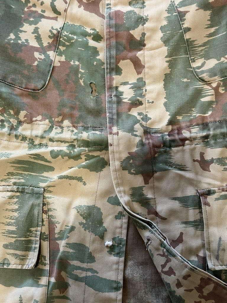 SAP Koevoet 1st Type Camouflage Bushjacket - Year 1971 - Original Used with StarBurst Patterns