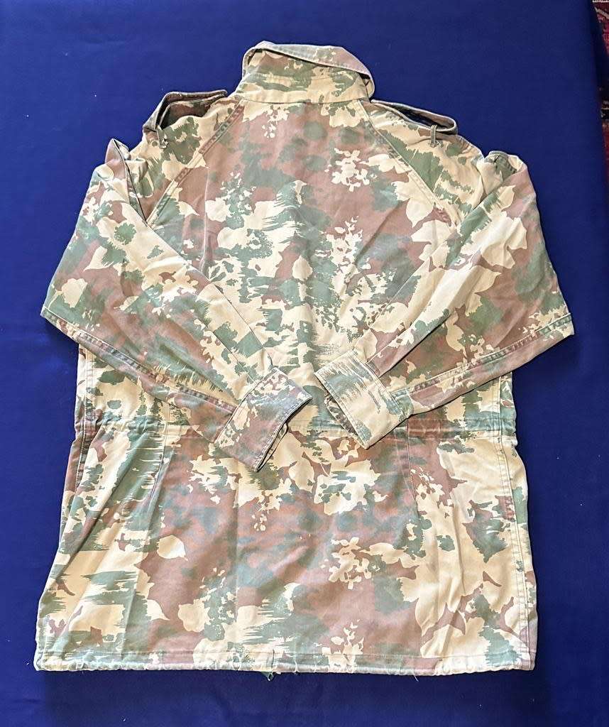 SAP Koevoet 1st Type Camouflage Bushjacket - Year 1971 - Original Used with StarBurst Patterns