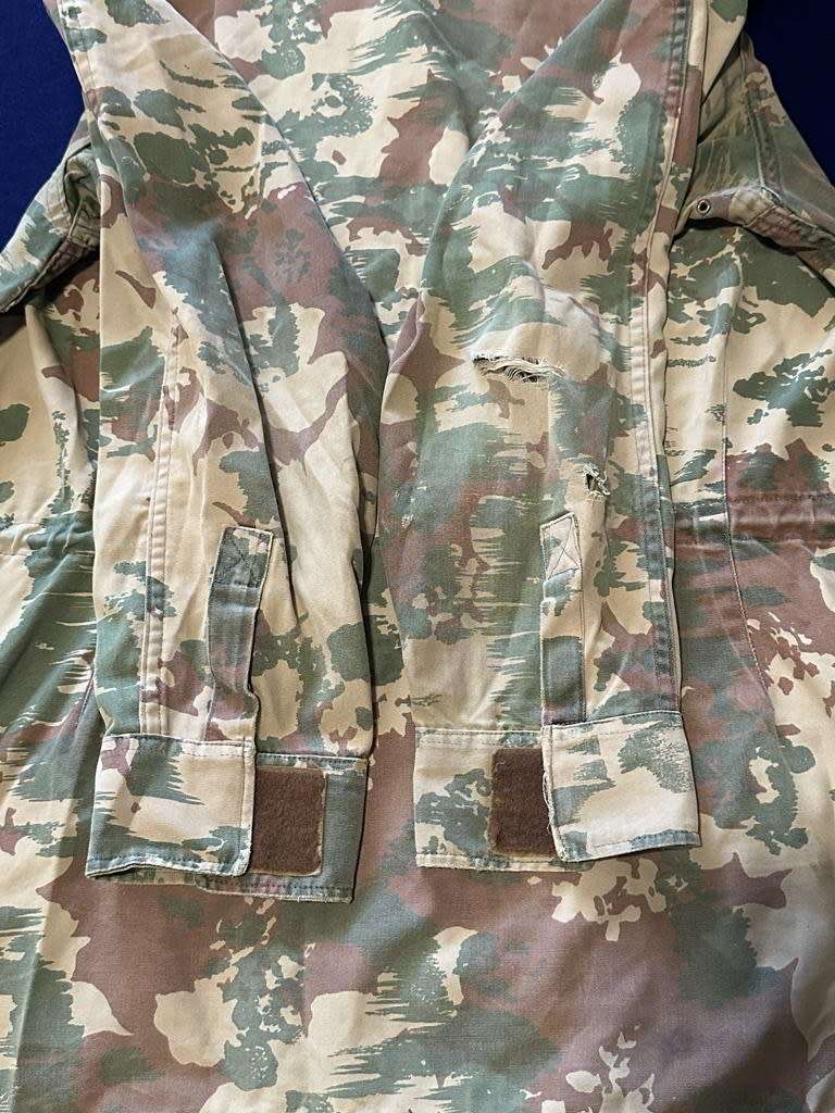 SAP Koevoet 1st Type Camouflage Bushjacket - Year 1971 - Original Used with StarBurst Patterns